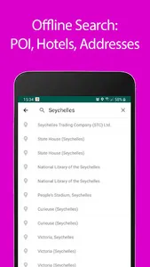 Seychelles Offline Map and Tra screenshot 2