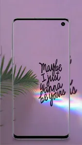 Aesthetic wallpapers with quot screenshot 1