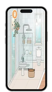 Aesthetic Bathroom Toca Ideas screenshot 1