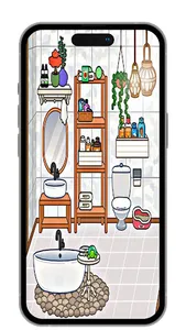 Aesthetic Bathroom Toca Ideas screenshot 2