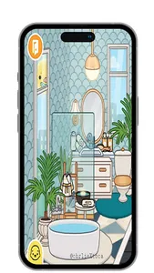 Aesthetic Bathroom Toca Ideas screenshot 4