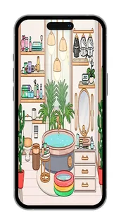Aesthetic Bathroom Toca Ideas screenshot 6