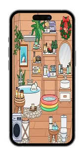 Aesthetic Bathroom Toca Ideas screenshot 8
