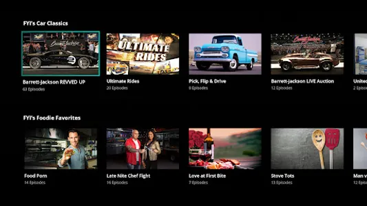 FYI TV: Passionate Enthusiasts screenshot 5