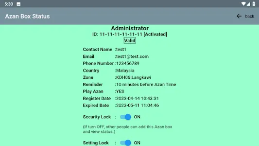 AEX AzanBox screenshot 10