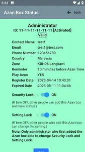 AEX AzanBox screenshot 3