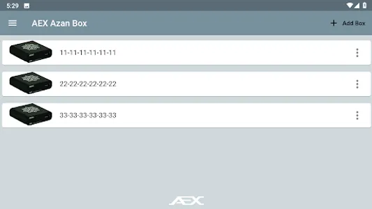 AEX AzanBox screenshot 8