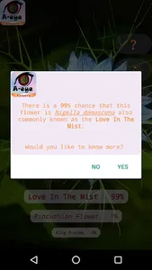 A-eye: Flower Identification a screenshot 1