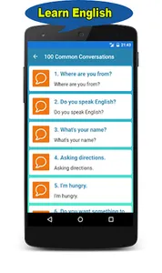 English Learn – Speaking and L screenshot 2