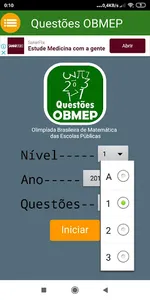 Questões OBMEP screenshot 5