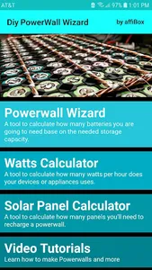 Diy Powerwalls Wizard screenshot 0