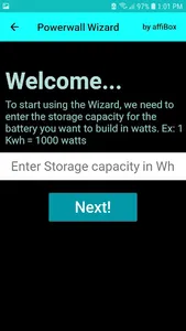 Diy Powerwalls Wizard screenshot 1