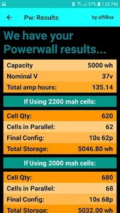 Diy Powerwalls Wizard screenshot 3