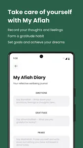 Afiah - Islamic Wellbeing App screenshot 5