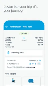 KLM - Book a flight screenshot 2