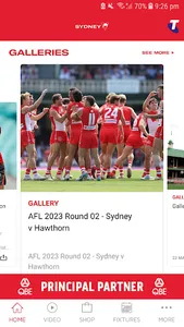 Sydney Swans Official App screenshot 1