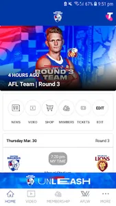 Western Bulldogs Official App screenshot 0