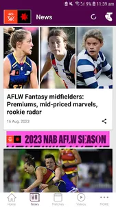 AFLW Official App screenshot 4