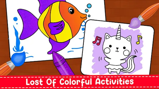 Toddler Coloring Book & Paint screenshot 5