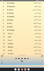 Nasser Al Qatami full Quran screenshot 18