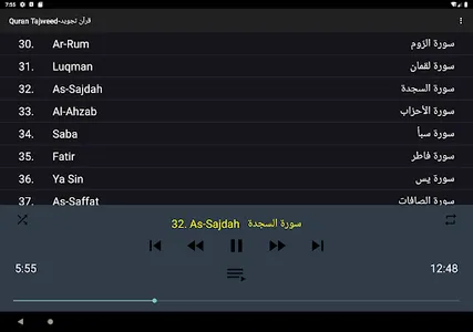عمر الدريويز قرآن بدون نت screenshot 10
