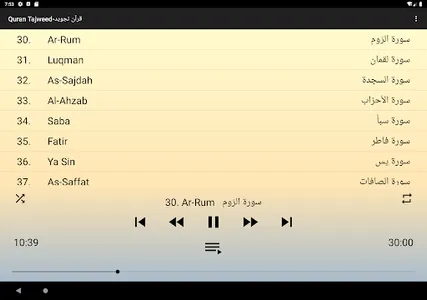 عمر الدريويز قرآن بدون نت screenshot 4