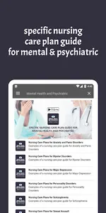 Mental & Psychiatric Care Plan screenshot 0