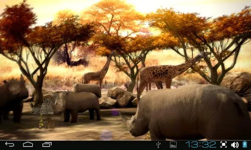 Africa 3D Pro Live Wallpaper screenshot 4