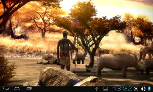 Africa 3D Pro Live Wallpaper screenshot 5