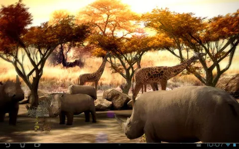 Africa 3D Pro Live Wallpaper screenshot 6