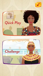 African Fashion Dress Up Game screenshot 0