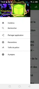 Proverbes d'Afrique en frança. screenshot 2