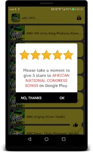 African National Congress Song screenshot 4