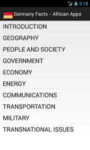 Germany Facts screenshot 2