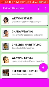 African Hairstyles screenshot 0