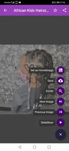 African Kids Hairstyle screenshot 2