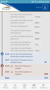 Gautrain screenshot 3