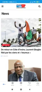 Afrikinfomedias screenshot 1