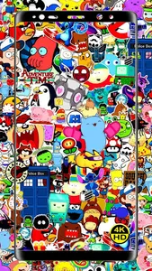 Cartoon Doodle HD Wallpaper 4K screenshot 11