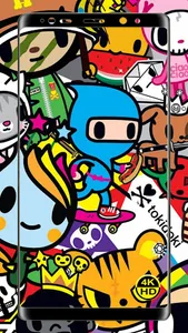 Cartoon Doodle HD Wallpaper 4K screenshot 13