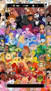 Cartoon Doodle HD Wallpaper 4K screenshot 7