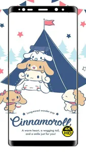 HD Cinnamoroll Wallpaper 4K screenshot 5