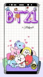 HD Cute BT21 Wallpaper screenshot 11