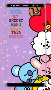 HD Cute BT21 Wallpaper screenshot 4