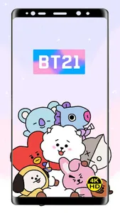 HD Cute BT21 Wallpaper screenshot 5