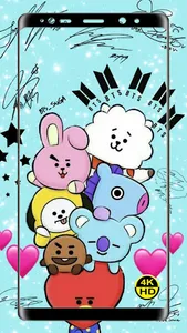 HD Cute BT21 Wallpaper screenshot 6