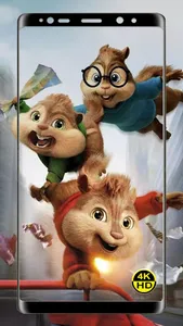 Cute Cartoon HD Wallpaper 4K screenshot 0