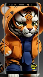 Cute Cartoon HD Wallpaper 4K screenshot 11