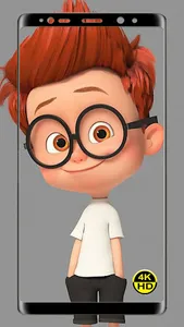 Cute Cartoon HD Wallpaper 4K screenshot 13