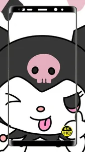 4k Kuromi Wallpapers HD screenshot 0